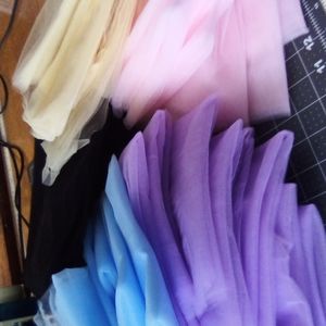 A bag of garment quality tulle